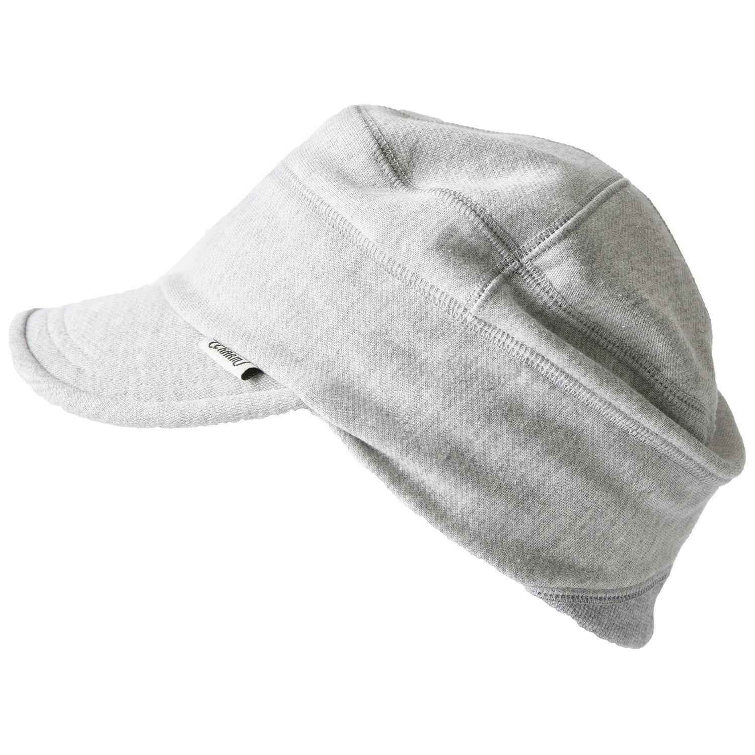 

CHARM UV Protection Sweat Work Cap Large Size Cotton Washable Hat [Casual Box] [Free Size/Light Gray]
