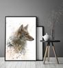 Obraz Plakat W Ramie 43x33 Cm Wilk P704