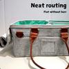Foldable Design Mommy Tote Bag Felt Cloth Multifunctional Storage  Mommy Storage