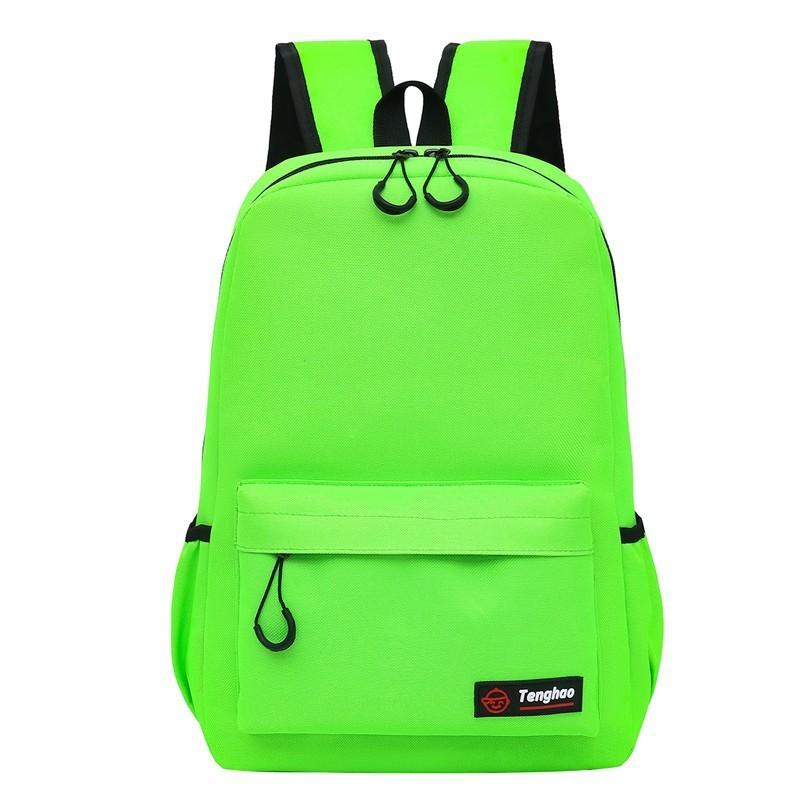 Stylish Oxford Fabric Large Capacity School Backpack For Boys And Girls With Logo Print And Durable Features