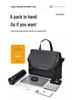 Men's Ins Trend Functional Messenger Bag - Workwear Motorcycle Backpack & Crossbody Shoulder Bag