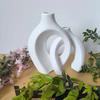 A Top-quality Plastic Vase Hollow Nordic Modern Vase Modern Home Decor Living Room Bookshelf Place Vases