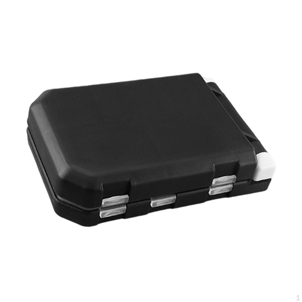 Easy-to-carry Double-sided Waterproof Fishing Tackle Box with Lightweight, Removable Dividers.