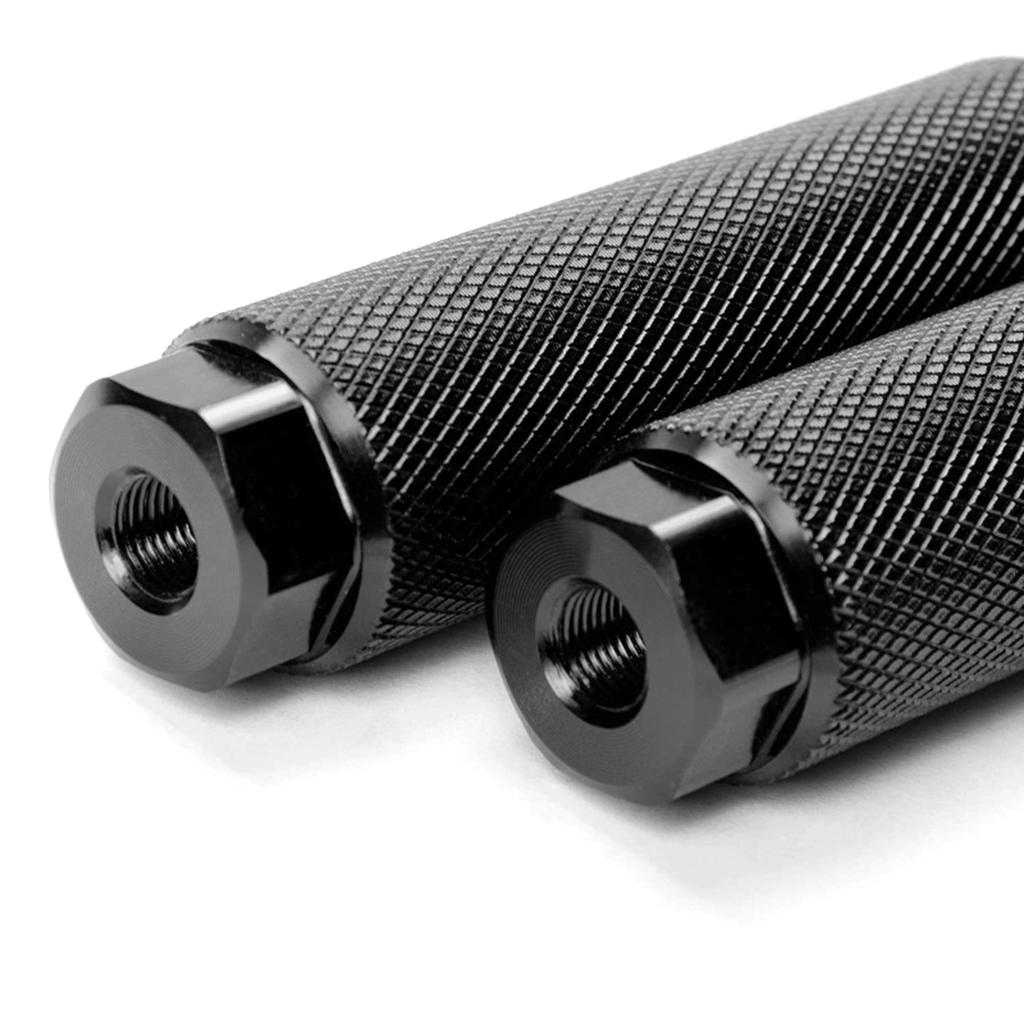 2Pcs Bicycles Foot Rest Stunt Pegs Anti-slip Bikes Rear Feet Stunt Pegs Aluminum Alloy Anti-Skid Bikes Foot Pegs Set