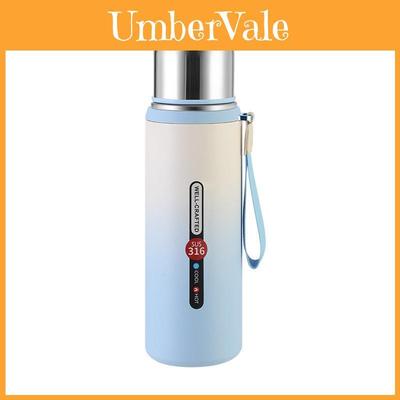 Modern Gradient Color Travel Insulated Bottle With Vacuum Seal For Outdoor And Office Use