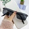 Small Frame Steampunk Sunglasses Square Metal Sunshades UV400 Protection Mirrored Outdoor Sunglasses
