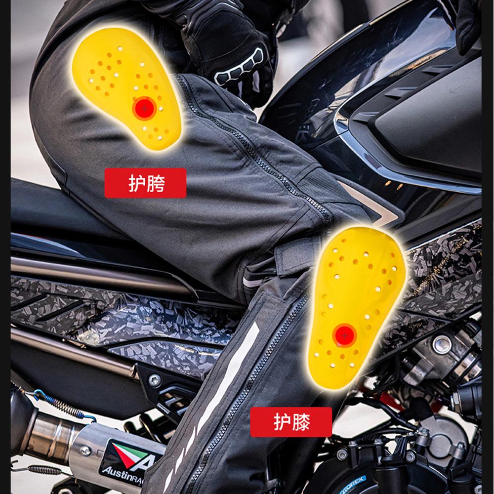 FEHER Winter Motorcycle Quick-release Riding Pants Men's Windproof Warm Motor Pants Women's Waterproof Quick-wear Pants