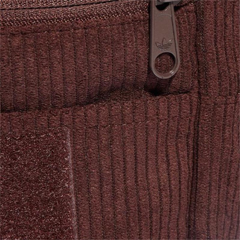adidas Originals Corduroy Crossbody Bag, Shoulder Bag Regular Unisex Dark Brown Adidas IQ3519