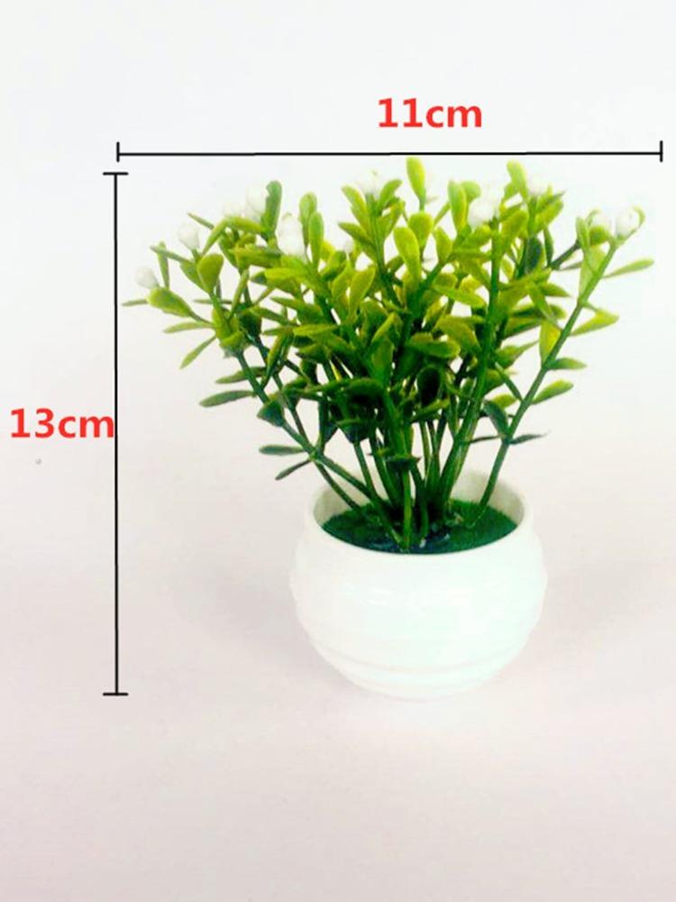 2 Pcs Mini Potted Plant Artificial Aloe Simulation Potted Plant Artificial Plastic Display Mold Bonsai for Home Table Decor
