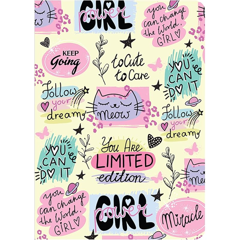 Doodle A5 Undated Planner Notebook  160 Pages (12-Month Planner + Notes), Soft Cover Journal With 80 Gsm Paper  Motivati