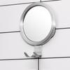 Suction Cup Anti Fog Vanity Mirror with Hooks No Punch Bathroom Shower Shaving Makeup Mirror