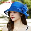 Classic British Style Sun Hat With Wide Brim For Spring And Summer Sun Protection