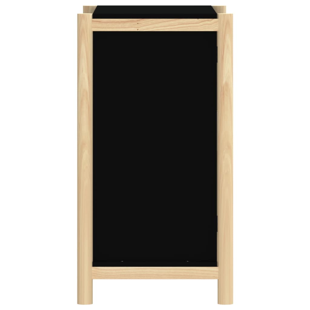 Sideboard Black 62x38x70 cm Particleboard