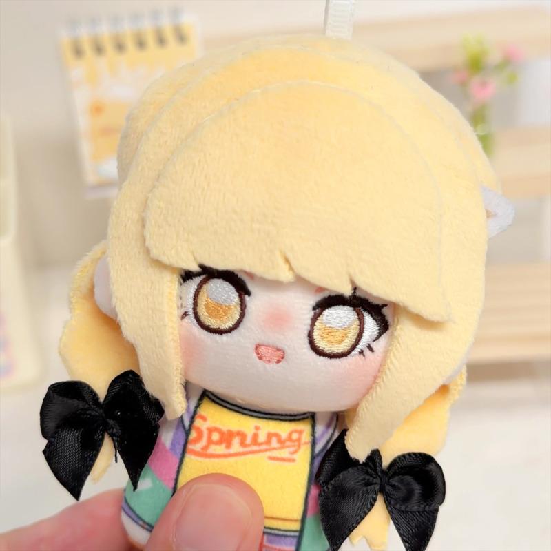 Anime Fujita Himesaki Inspired Plushies Doll 10Cm Anime Fan Made Keychain Stuffed Hataya Shinozaki Birthday Gift