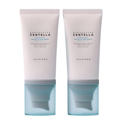 Madagascar Centella Hyalu-Cica Water-Fit Sun Serum 50 Ml (Double Set)