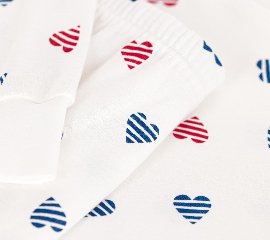 Petit Bateau Pajamas A0DKG XXS Off-White/Multicolor