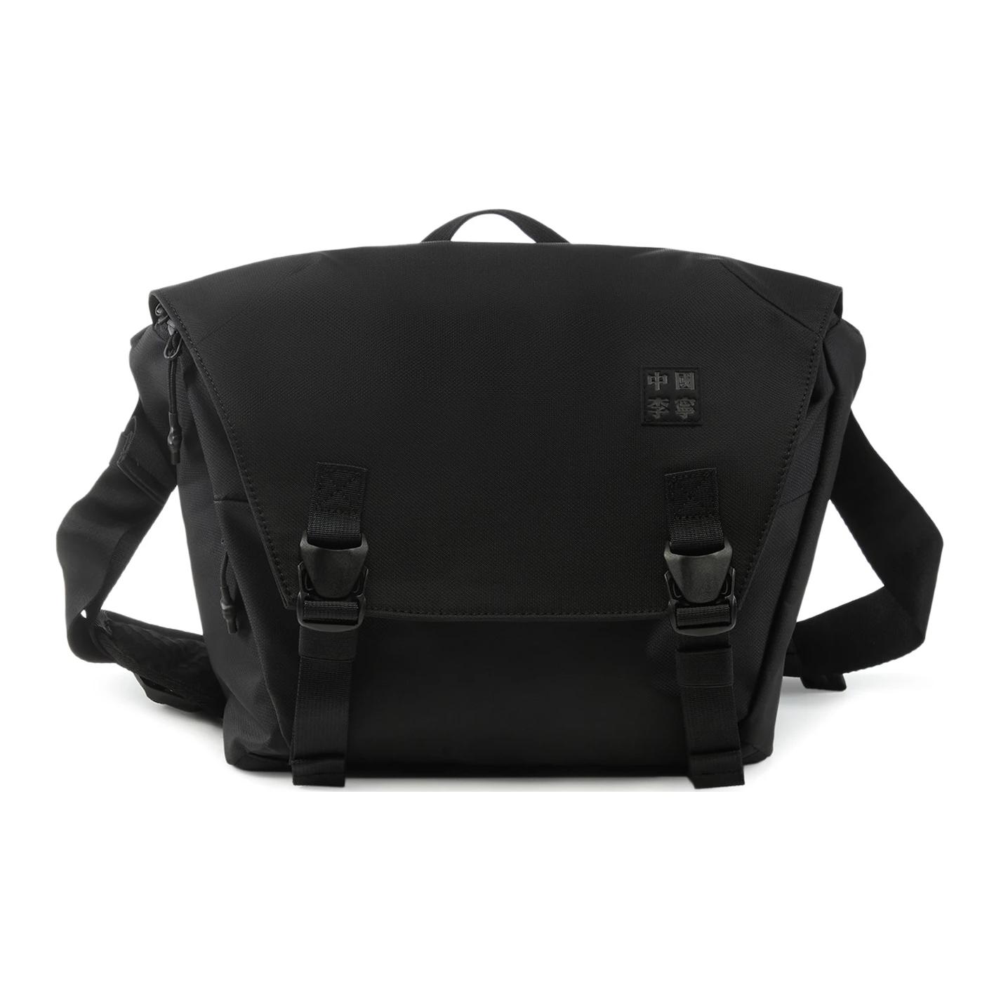 

New LiNing Vital Series Polyamide Messenger Bag, Crossbody Bag Regular Unisex Black ABDU247-1 36.1*11.9*22.1CM