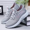 Shoes women's shoes new women's casual shoes breathable mesh shoes couple soft sole comfortable single shoes versatile flying woven shoes