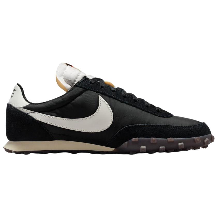 Nike Waffle Racer Black Coconut Milk Gum Unisex Sneakers Gum-Dark-Brown Sail IM8658-001