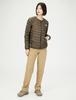 The North Face Thunder Round Neck Cold Cocoa Size M Women's Jacket, Water-Repellent, Photonic, Weather, Brown,