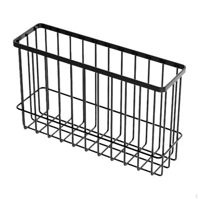 Hanging Iron Wire Storage Basket, Mounted Box, Multifunctional Mesh Basket for Kitchen,