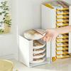A03F-Korea Ramen Storage Box Kitchen Instant Noodle Cup Tissue Storage Bin Multi-Function Facial Mask Storage