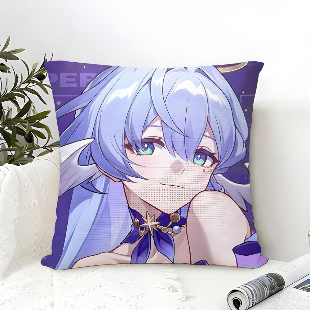 Art Game HHonkai Star Rail  Pillow Case linen pillow case sofa home decor cushion cover cushion cove