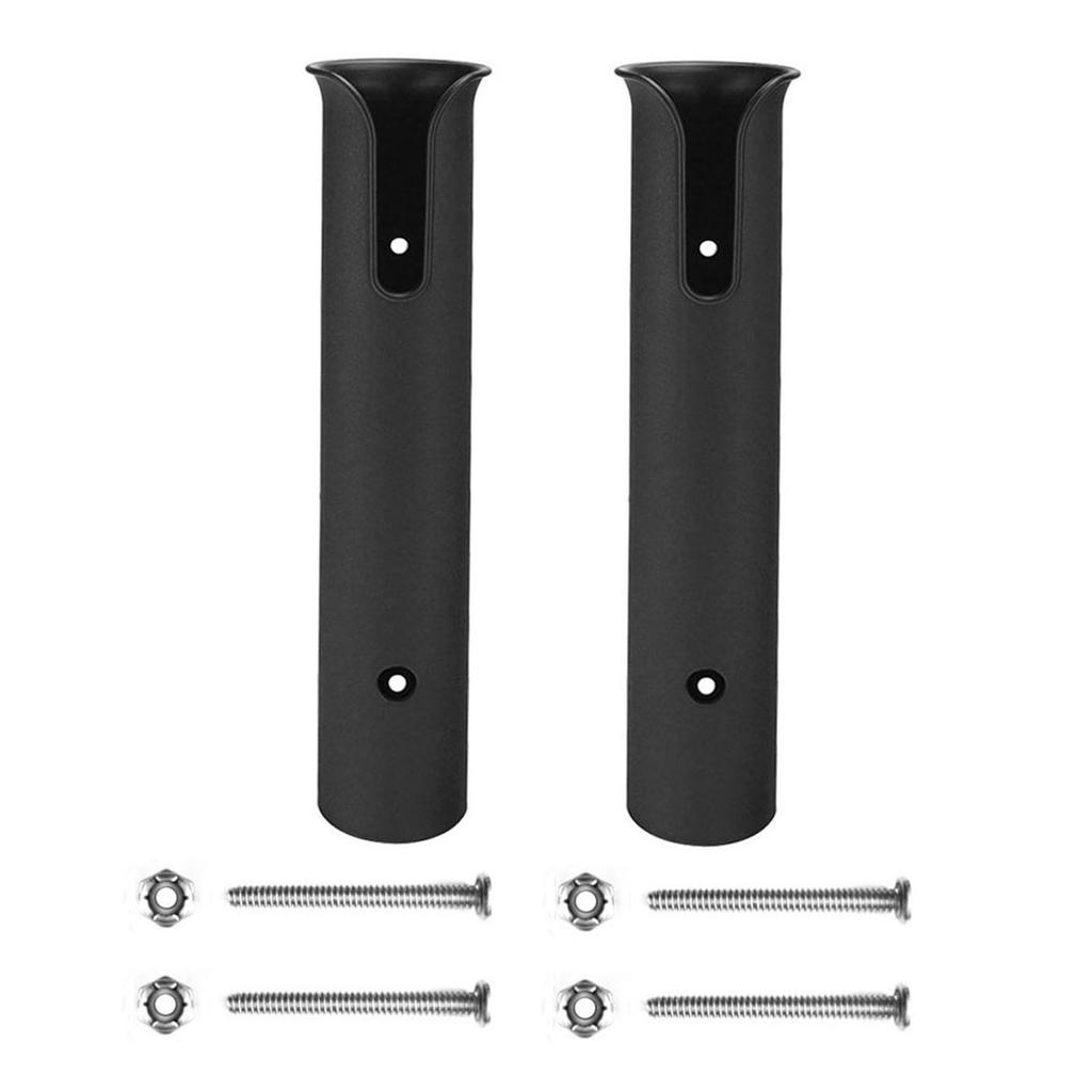 2PCS Fishing Rod Holder Fishing Pole Racks Fishing Rod Stand Off Tube Rod Pole Holder Bracket Support