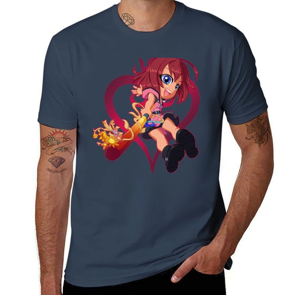 Kairi Chibi Tshirt Retro Style Print Casual Top