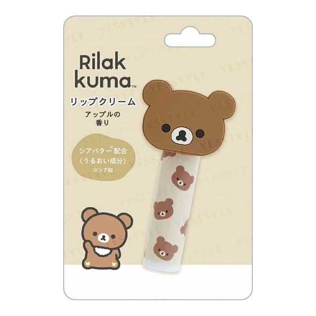 

San-X - Rilakkuma Kuma Lip Balm Apple 1 pc