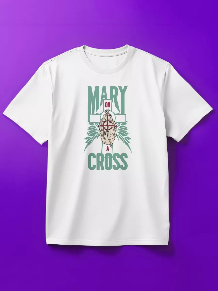 

T-shirt Mary on a Cross 4XL