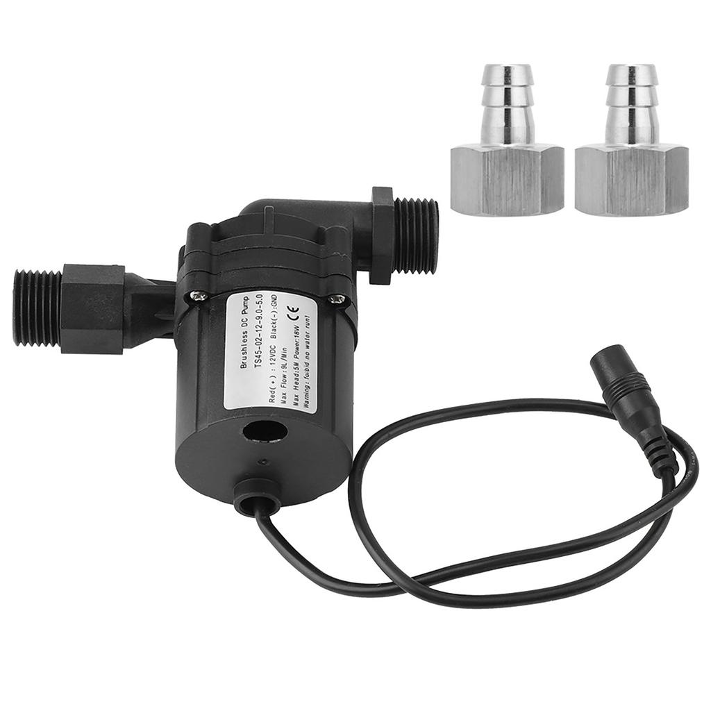DC 12V 18W Brewing Homebrew Pump Circulation Brushless Beer Pumps(with Connector)