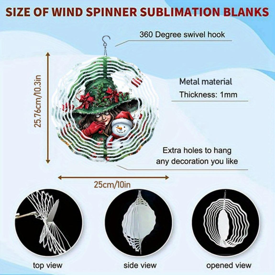 

Большой кинетический ветряной спиннер 3D металлический Санта Снеговик Рождественский декор для сада уличный вращающийся колокольчик подарок на праздник для двора патио