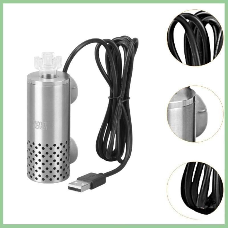 

USB Power Aquarium Home Efficient Cleaning Filtration System Oil Film Processor Electric Oil Film Remover Electric Oil Skimmer