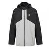 New Balance Heren Balance Kleurblok Geweven Regular Lange Mouwen Hoodie Jas