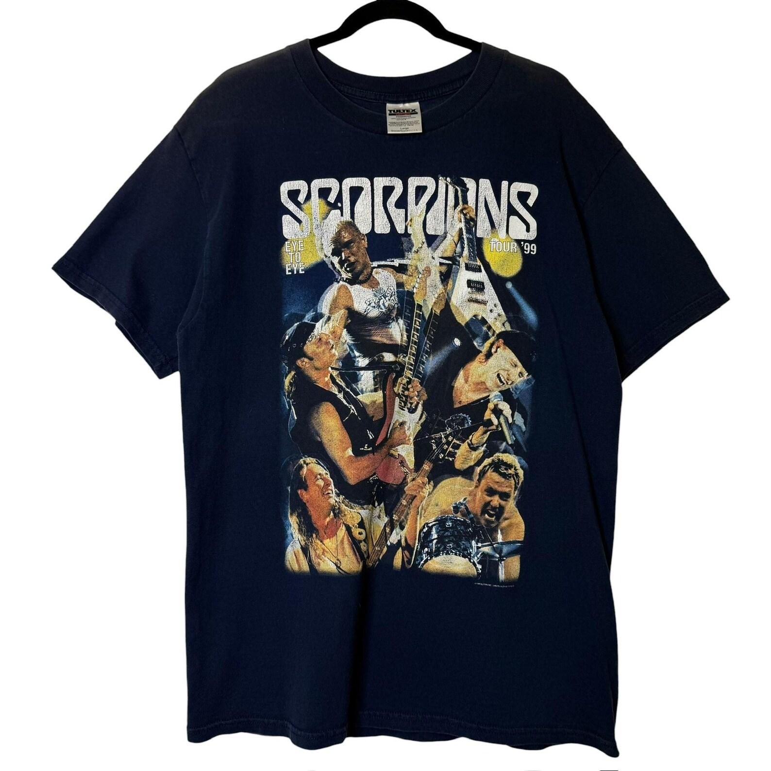 1999 Scorpions Tour T shirt Sz XL (B1915) S