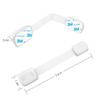 4/8pcs Child Safety Strap Locks Baby Locks for Cabinets and Drawers Toilet Fridge&More Adhesive Pads No Installation Required