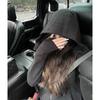 Women's Slim-Fit Hooded Jacket, American Style, Trendy Zipper Cardigan for Spring & Autumn, Versatile & Slimming Dopamine Dressing