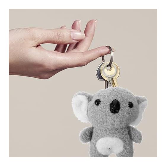 Healeved Koala Plush Keychain Bag Pendant 5 Inch Lightweight Soft for Children Kids Party Favors