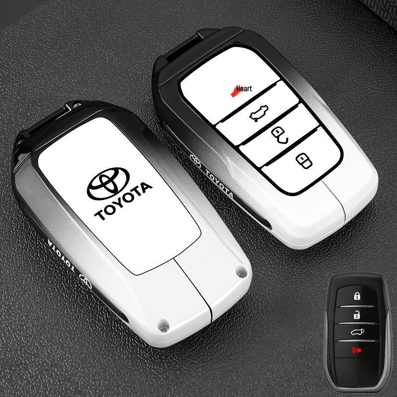 Toyota Key Cover for CHR, Hilux, Fortuner, Land Cruiser, Camry, Corolla, RAV4, Highlander