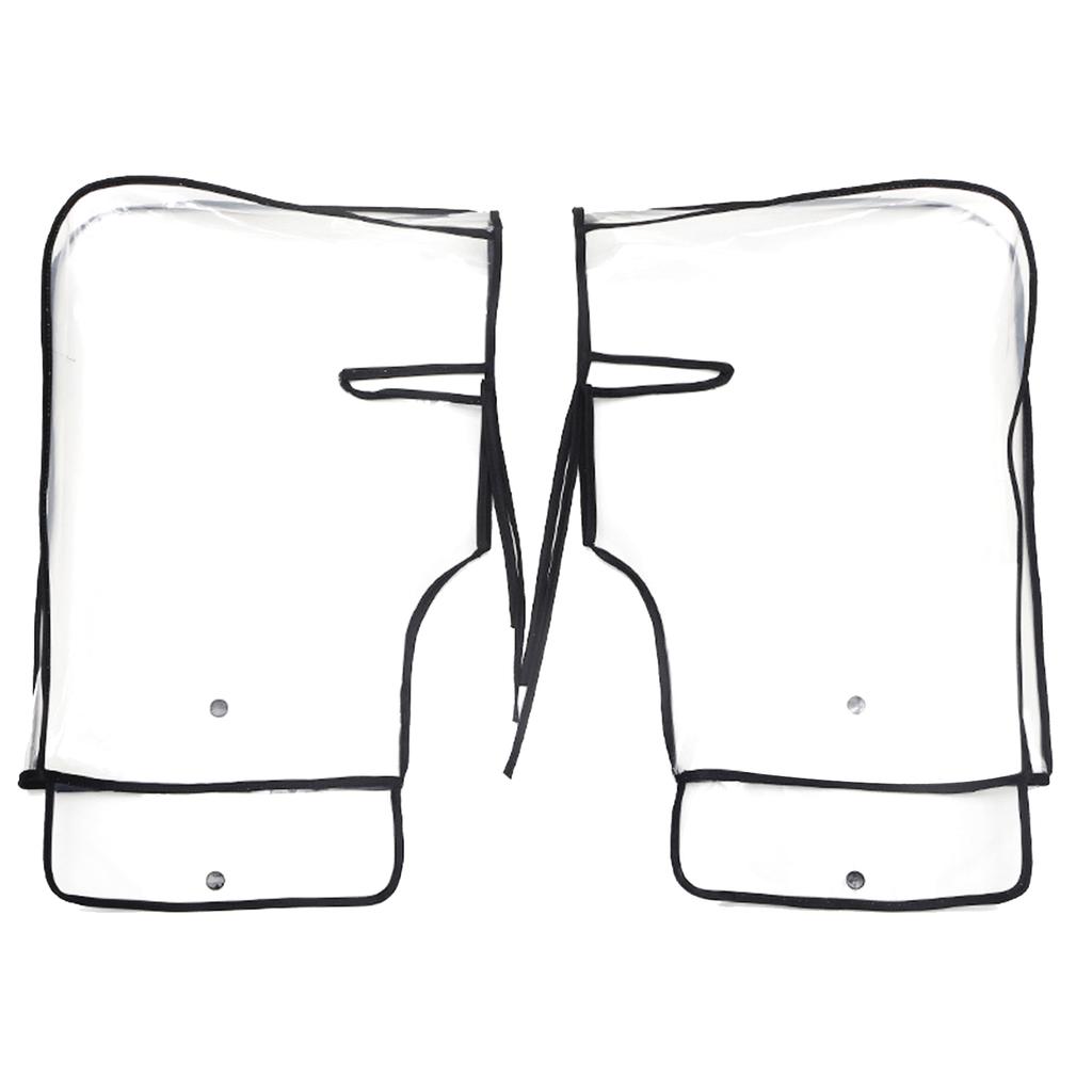 1 para Zimowe Rękawice na Kierownicę Motocykla Gruba Wodoodporna Osłona Kierownicy Odpowiednia do Trójkołowców Rowerów