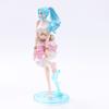 Girl Nefeltari Vivi Princess Blue Long Haired Dress Ver. PVC Action Figures  Vivi Nami Luffy Collectibles Model Toys