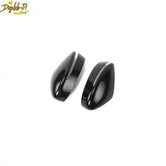 For Nissan Kicks 2017- Carbon Fiber 2X Side Rearview Mirror Cap Cover Trim