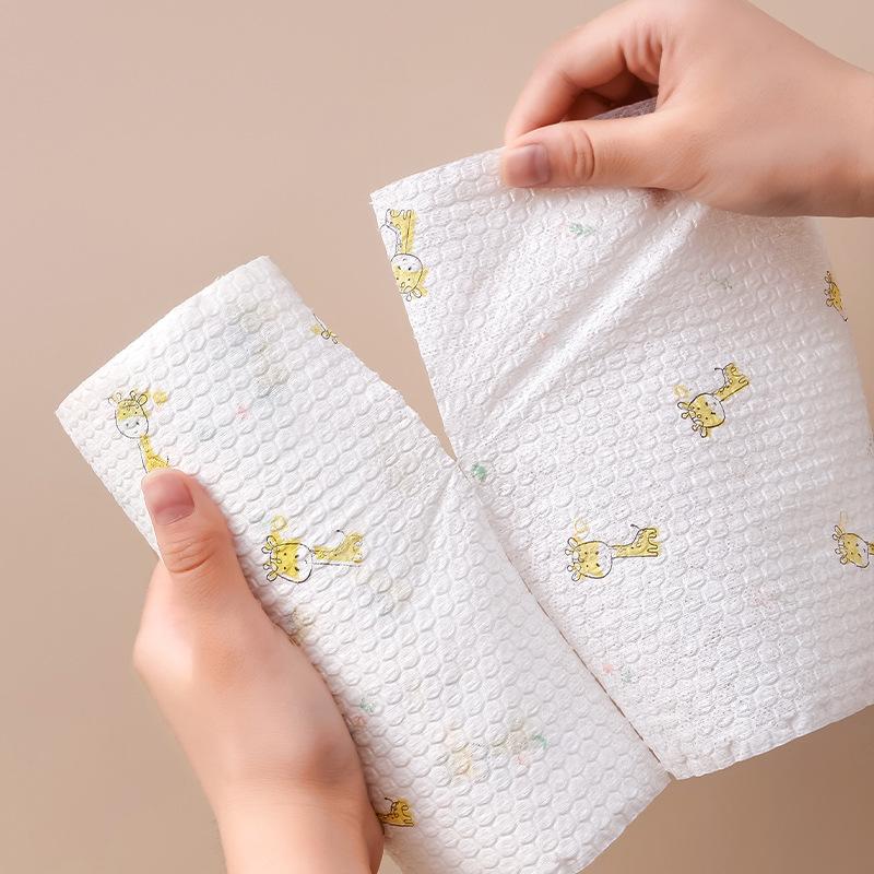 Lazy Dishcloths Dry and Wet Kitchen Paper Disposable Dishcloths Household Cleaning Items Paper Towels Household