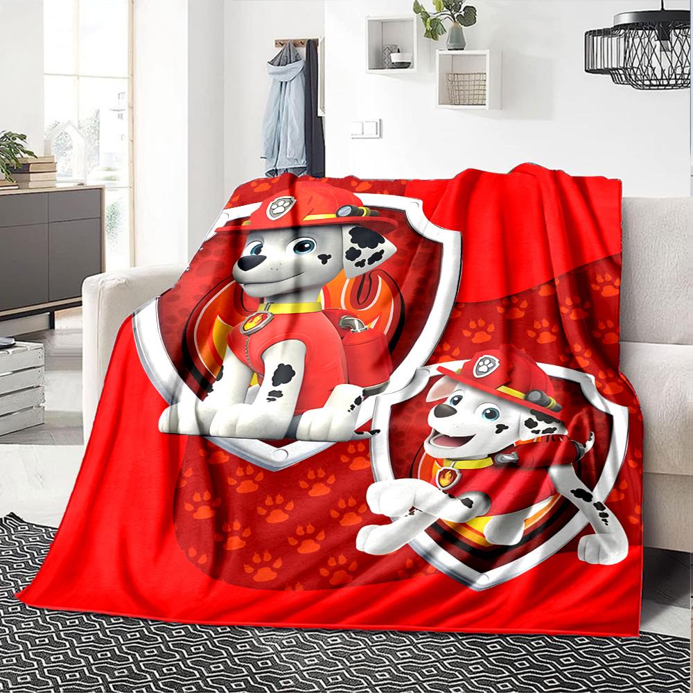 1pc Paw Paw3 Blanket, Gift, for Men and Women, Soft Blanket, Good for Sofa Bed Couch Travel, Lightweight Flannel Blanket