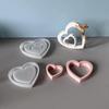 Top Quality Silicone Mold for Heart-shaped Pendants - Large Medium And Small Hollow Love Ornament Valentine's Day Decorative