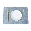 Dual-Sided Luxury Leather Placemat - Nordic Minimalist Design, High-end Waterproof & Heat-resistant Table Mat for Western Dining.