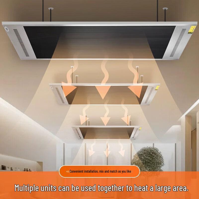 Gangnian Wall-Mounted Radiant Air Curtain Heater