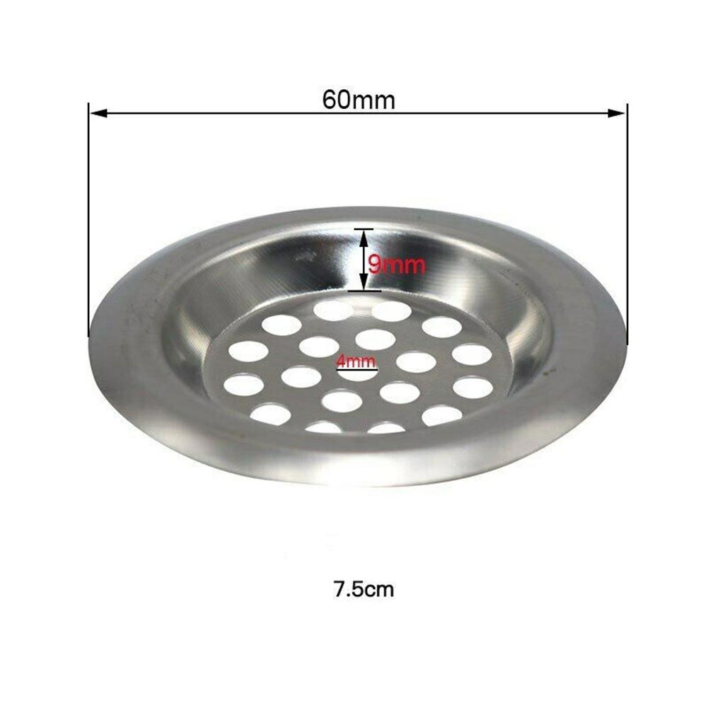 Sink Strainer Filter Drain Net Bathroom Kitchen 1 Pcs 60mm 75mm Food Waste