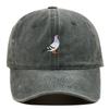 Pigeon Embroidery Pattern Baseball Cap Casual Sunscreen Hats Fashion Baseball Hats  All Seasons